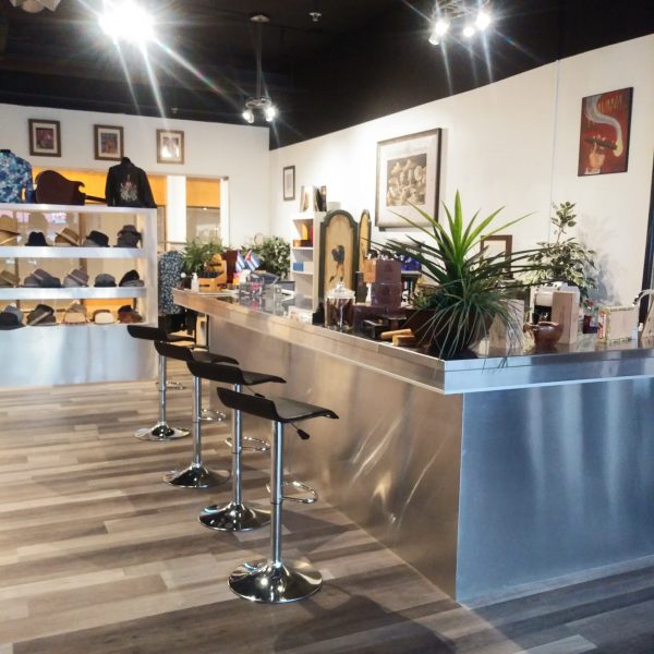 cubanos cigar shop interior BC